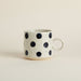 Dotted Cream Stoneware Mug - stoneandbeige