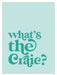 DUSTY BOY PRINTS - What's The Craic Print - stoneandbeige