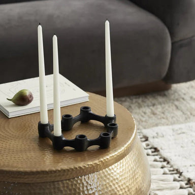 Eight Organically Shaped Candle Holder - stoneandbeige