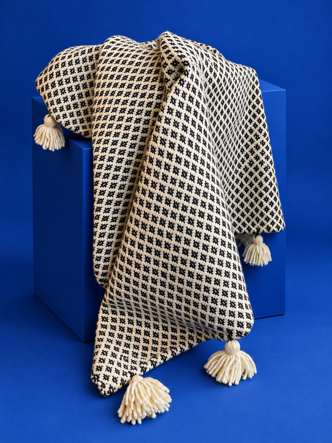 Handwoven Moroccan Throw & Rug