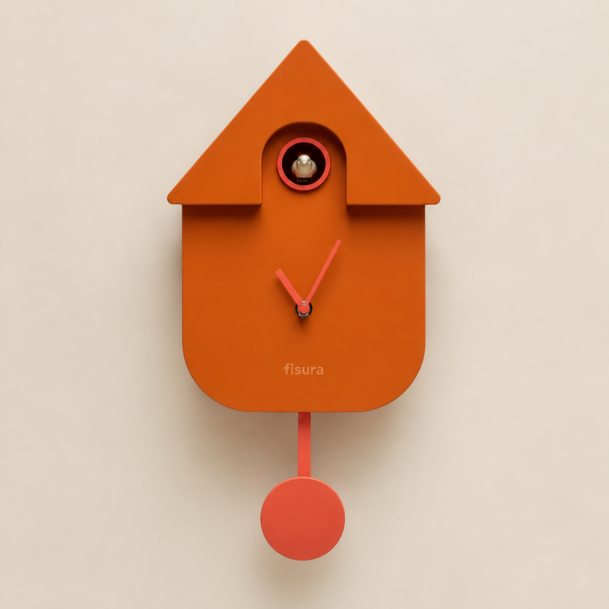 Pre Order Orange Cuckoo Clock