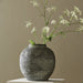Handcrafted Textured Cement Pot - stoneandbeige