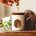 Handmade Rust Ceramic Oil Burner - stoneandbeige