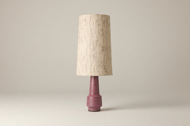 HK LIVING Retro Red Stoneware Lamp Base - stoneandbeige