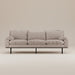 HKLIVING - 3 Seater Retro Sofa - stoneandbeige