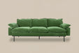 HKLIVING - 3 Seater Retro Sofa - stoneandbeige