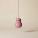HKLIVING pink Bulb pendant ceiling light with a contemporary sculptural design and soft pink finish.
