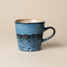 HKLIVING BLUE/Black Stoneware Mug