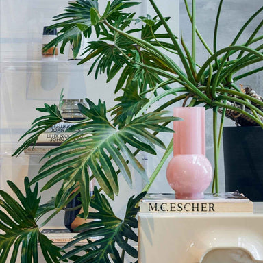 Flamingo Pink Vase - Elegant Home Decor Accent BY HKLIVING