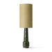 HKLIVING Green Retro Stoneware Lamp Base - stoneandbeige