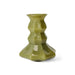 HKLIVING Green Silhouette Glass Vase, - stoneandbeige