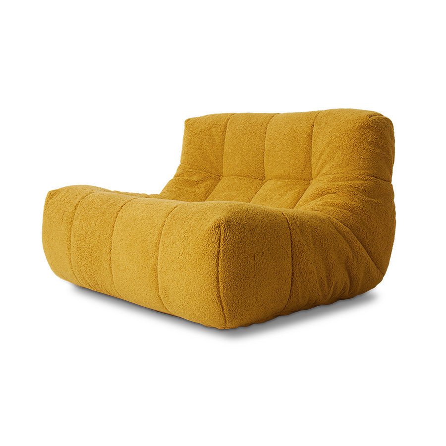 HKLIVING Lazy Lounge Chair - stoneandbeige