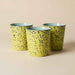 HKLIVING lime green coffee mug crafted from stoneware with a reactive glaze and organic finish.