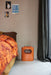 HKLIVING: Orange 70s Side Table - stoneandbeige