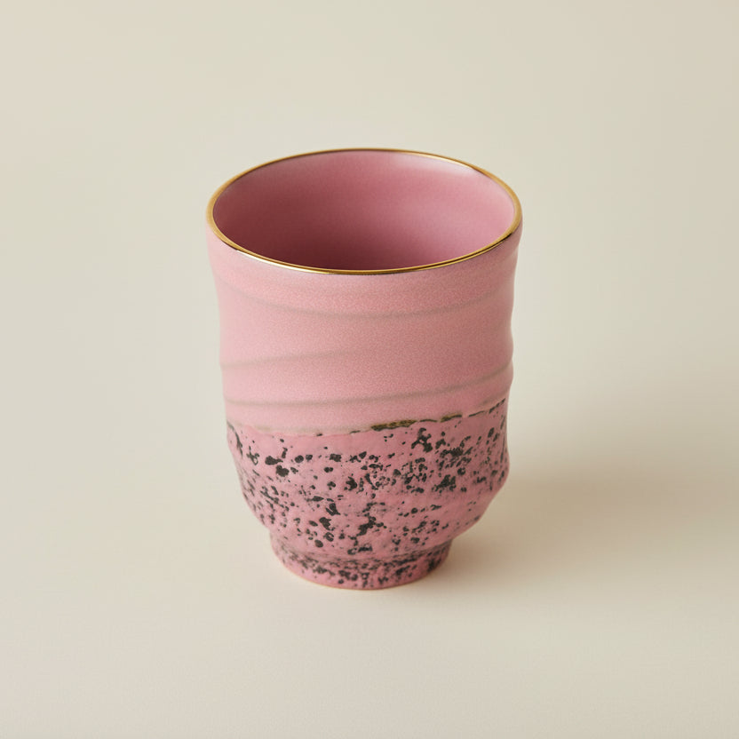 HKLIVING Pink Shaped Coffee Mug - stoneandbeige