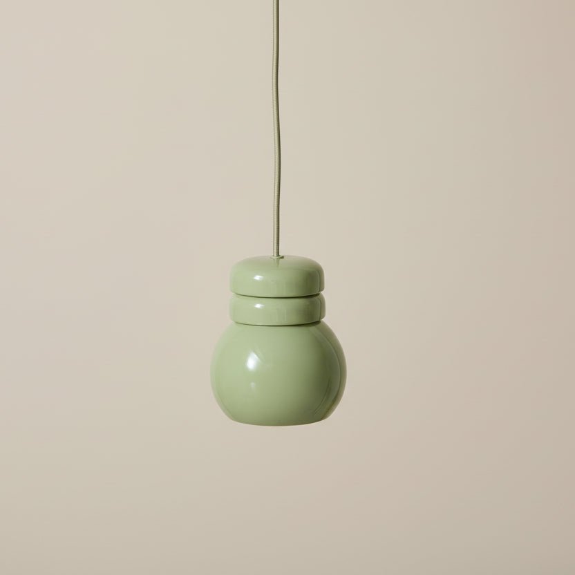 HKLIVING - Pistachio Pink Bulb Pendant Ceiling Light - stoneandbeige