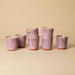 HKLIVING rhubarb coffee and latte mug crafted from stoneware with a reactive glaze and organic finish.