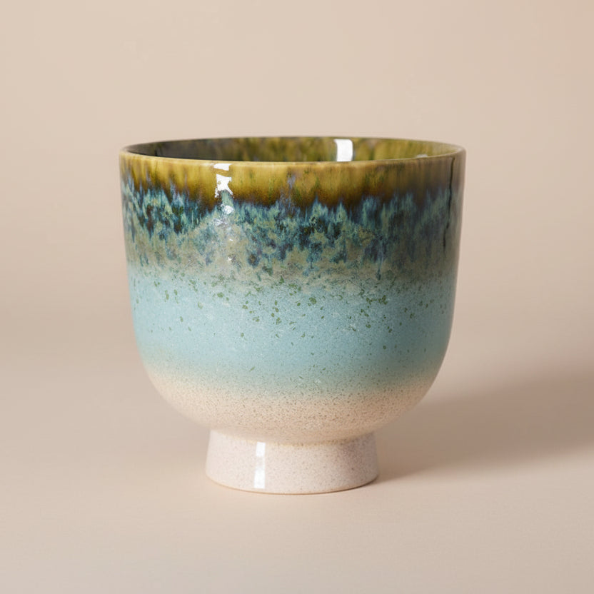HKLIVING Unqiue Shaped Plant Pot - stoneandbeige