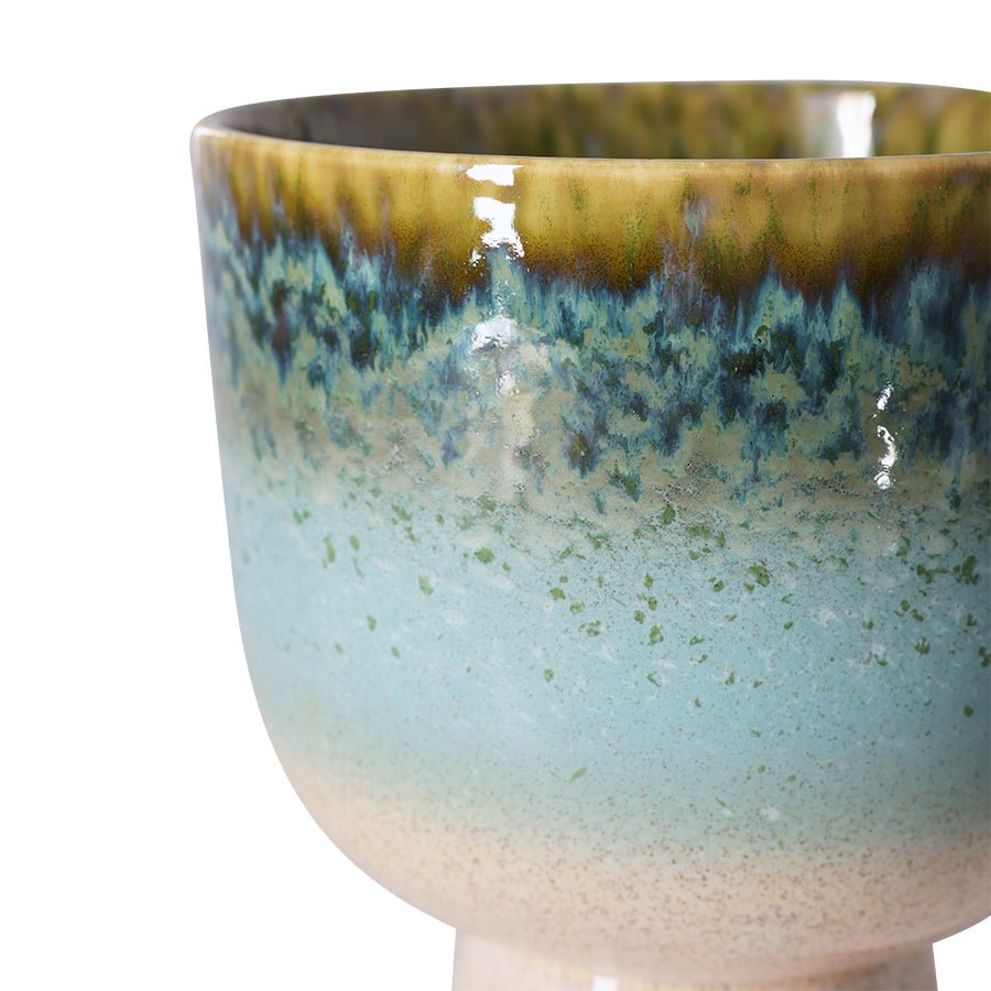 HKLIVING Unqiue Shaped Plant Pot - stoneandbeige