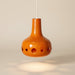 HKLIVING - Vibrant Orange Cut Out Pendant - stoneandbeige