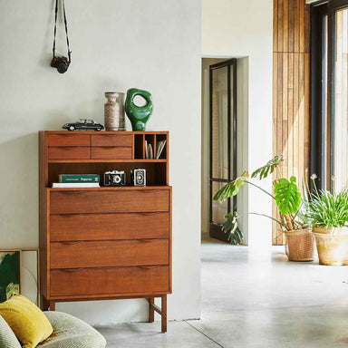 Wooden Secretary Cabinet BY HKLIVING