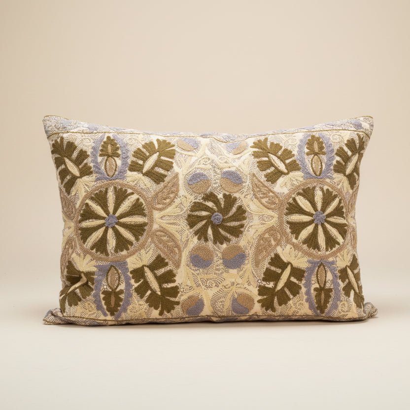 Inspired Persian Ivory Beige Cushion - stoneandbeige