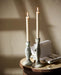 Ivory Stoneware Fish Candle Holder - stoneandbeige
