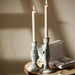 Ivory Stoneware Fish Candle Holder