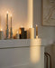 Ivory Stoneware Fish Candle Holder - stoneandbeige