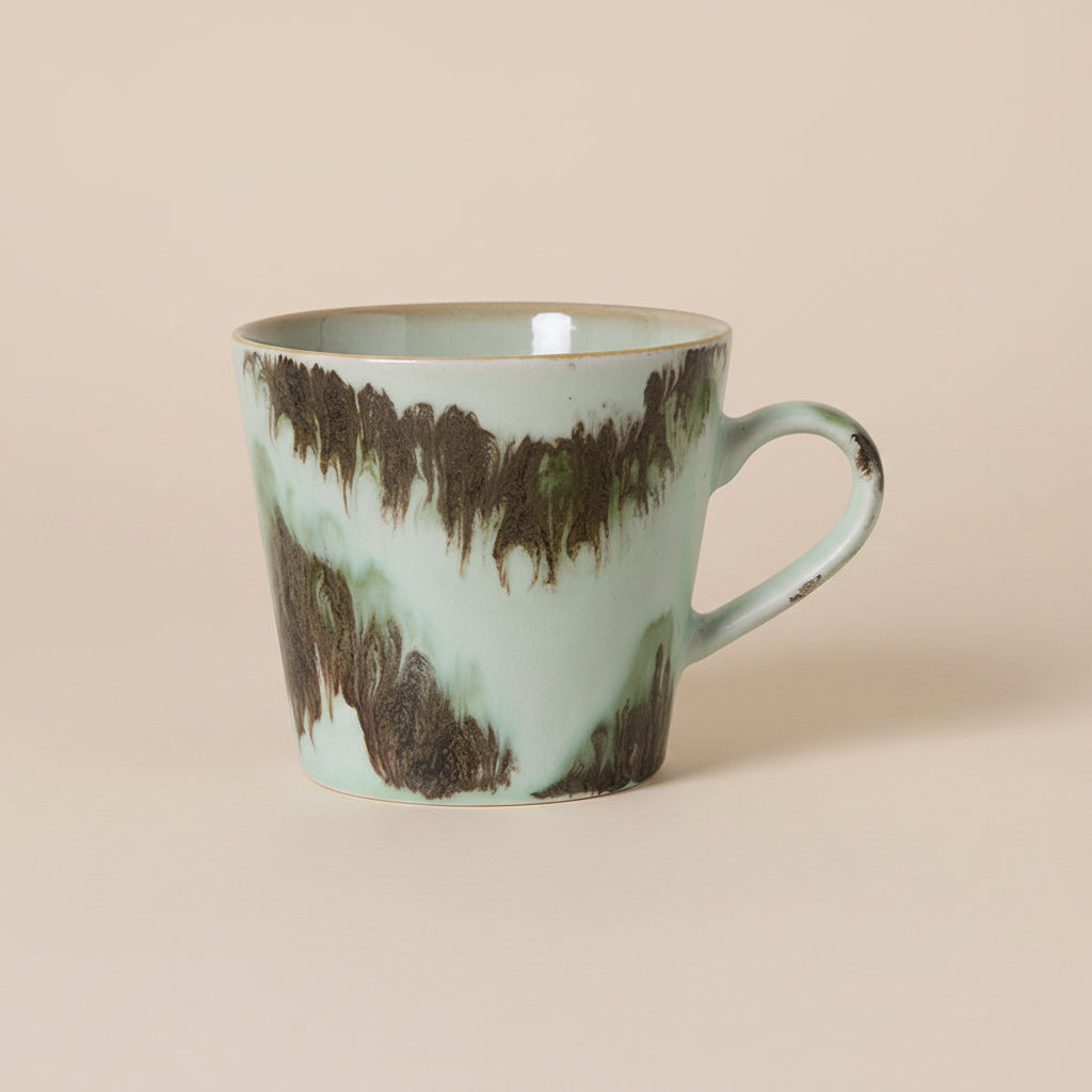 HKLIVING Light Green Cappuccino Mug