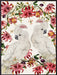 Large Parakeet birds print - stoneandbeige