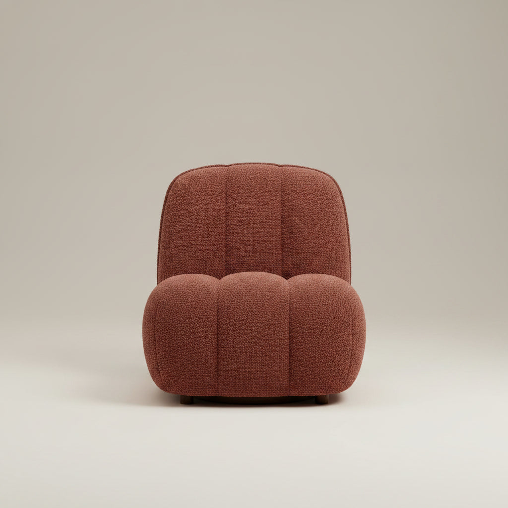 Rose Boucle sofa Chair