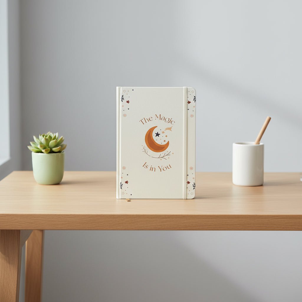 Magical A5 Notebook: Spark Your Creativity - stoneandbeigeMagical A5 Notebook: Spark Your Creativitystoneandbeige