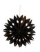 Medium Black Veneer Hanging Paper Star Light - stoneandbeige