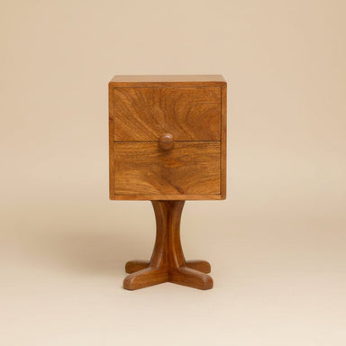 Mid Century Style Bedside Table - stoneandbeige