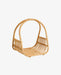 Natural Polished Rattan Storage Basket - stoneandbeige
