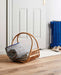 Natural Polished Rattan Storage Basket - stoneandbeige