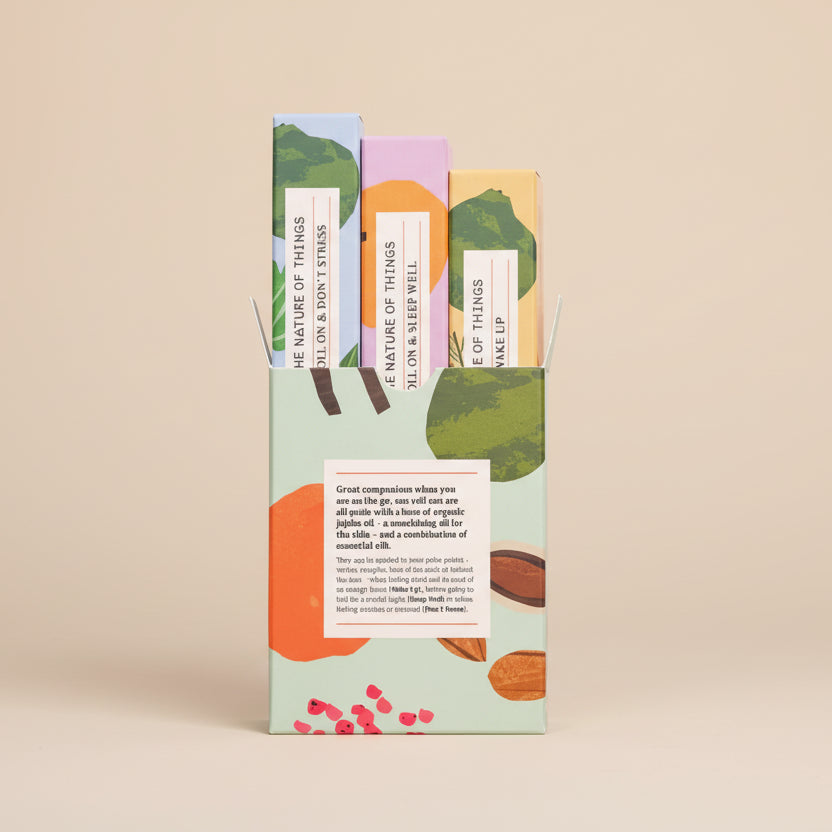 Nature Of Things Wellness Roll Ons Gift Set - stoneandbeige