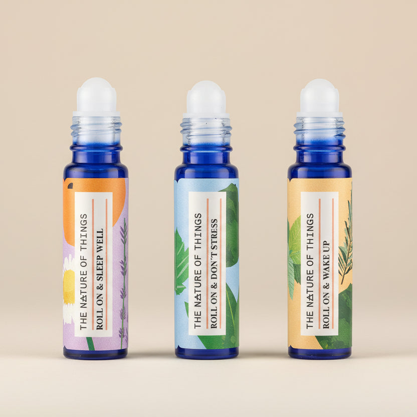 Nature Of Things Wellness Roll Ons Gift Set - stoneandbeige