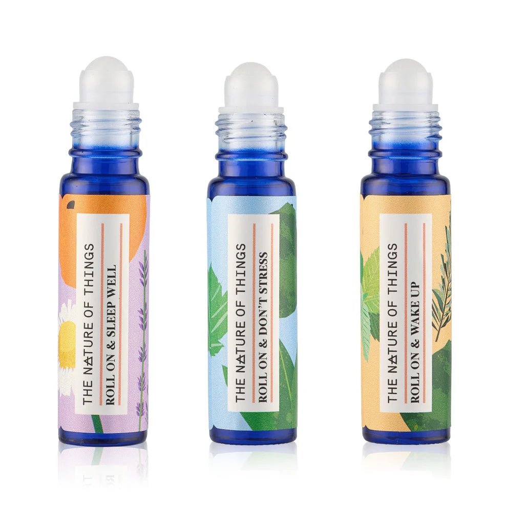 Nature Of Things Wellness Roll Ons Gift Set - stoneandbeige