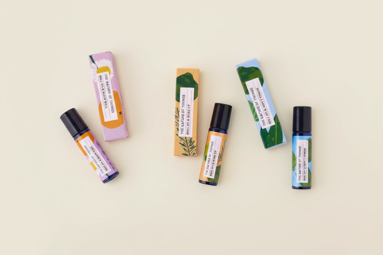 Nature Of Things Wellness Roll Ons Gift Set - stoneandbeige