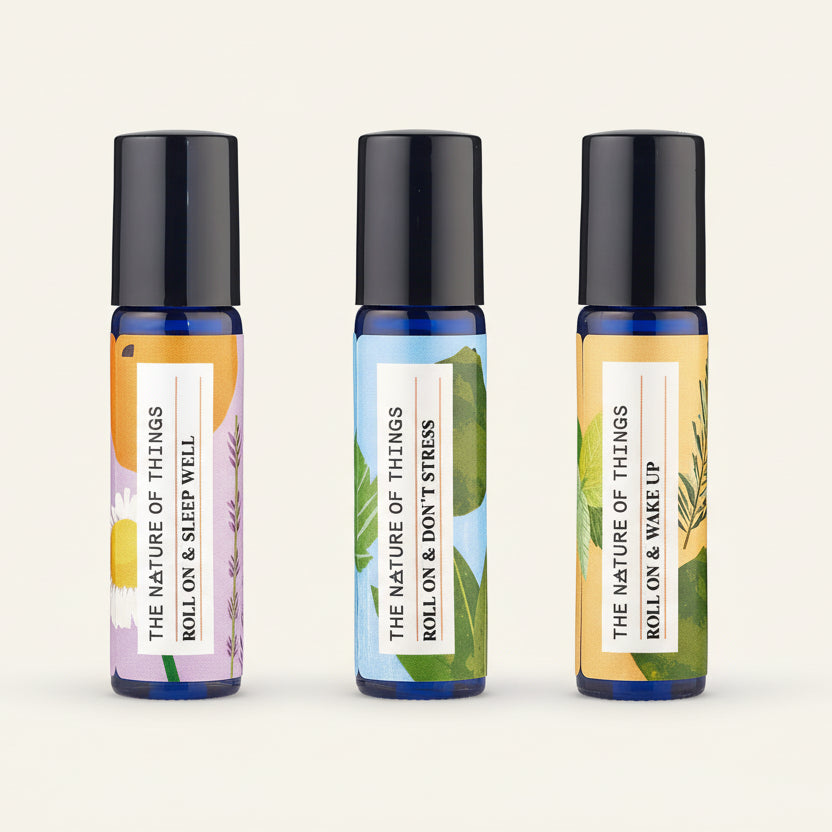 Nature Of Things Wellness Roll Ons Gift Set - stoneandbeige