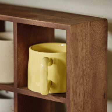 Organic Form Yellow Handmade Mug - stoneandbeige