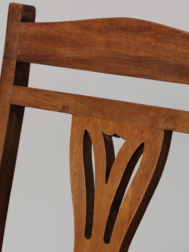 Art Nouveau Inspired Wooden Chair