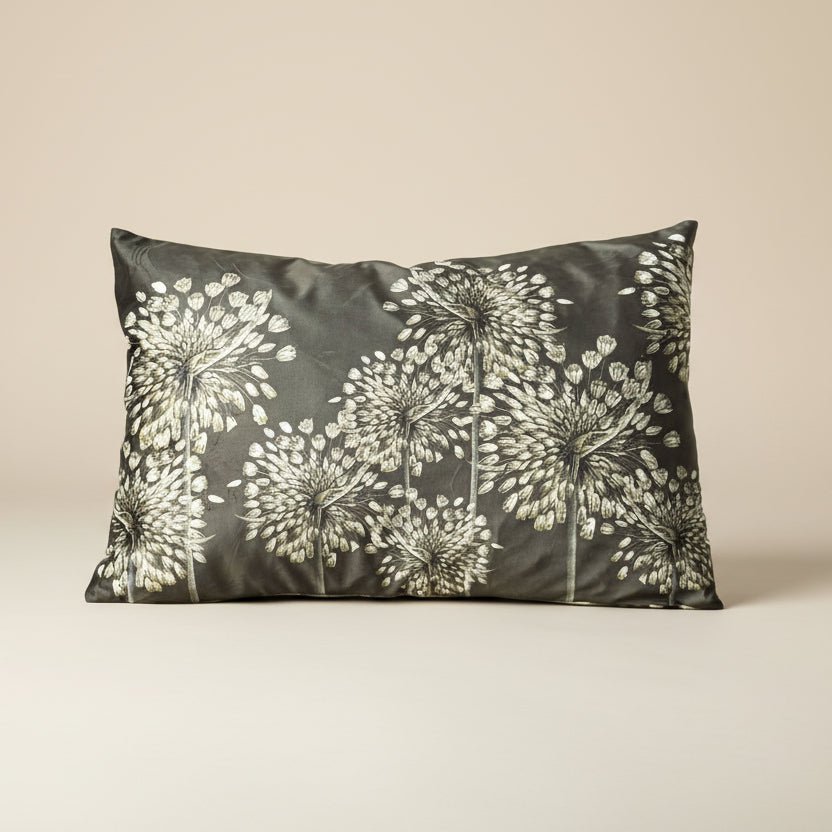 PRE ORDER - White Paeony Velvet Cushion - stoneandbeige