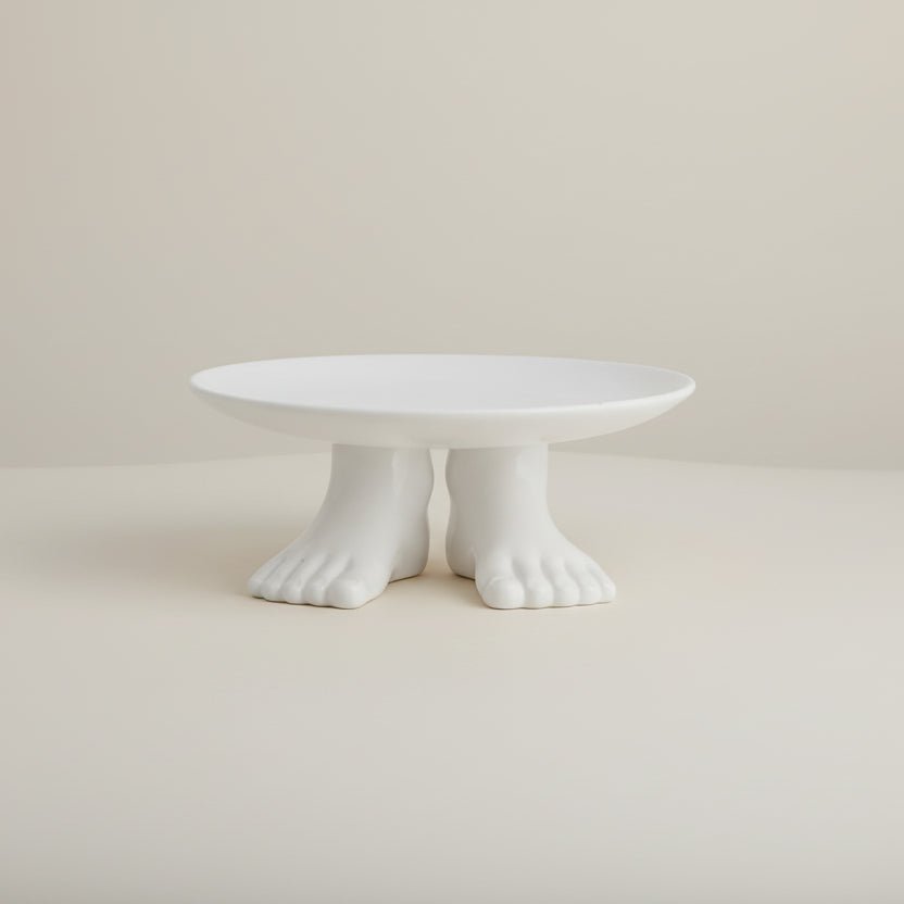 Quirky Little feet Cake Stand - stoneandbeige