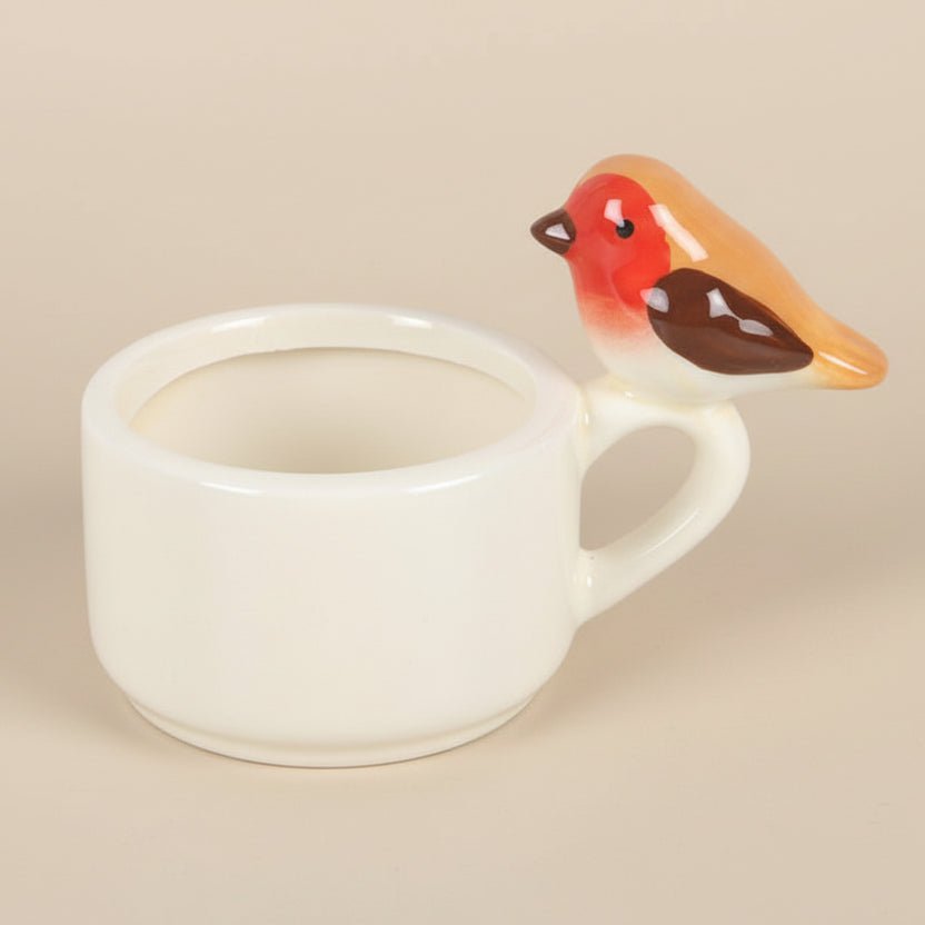 Quirky Robin T - Light Holder - stoneandbeige