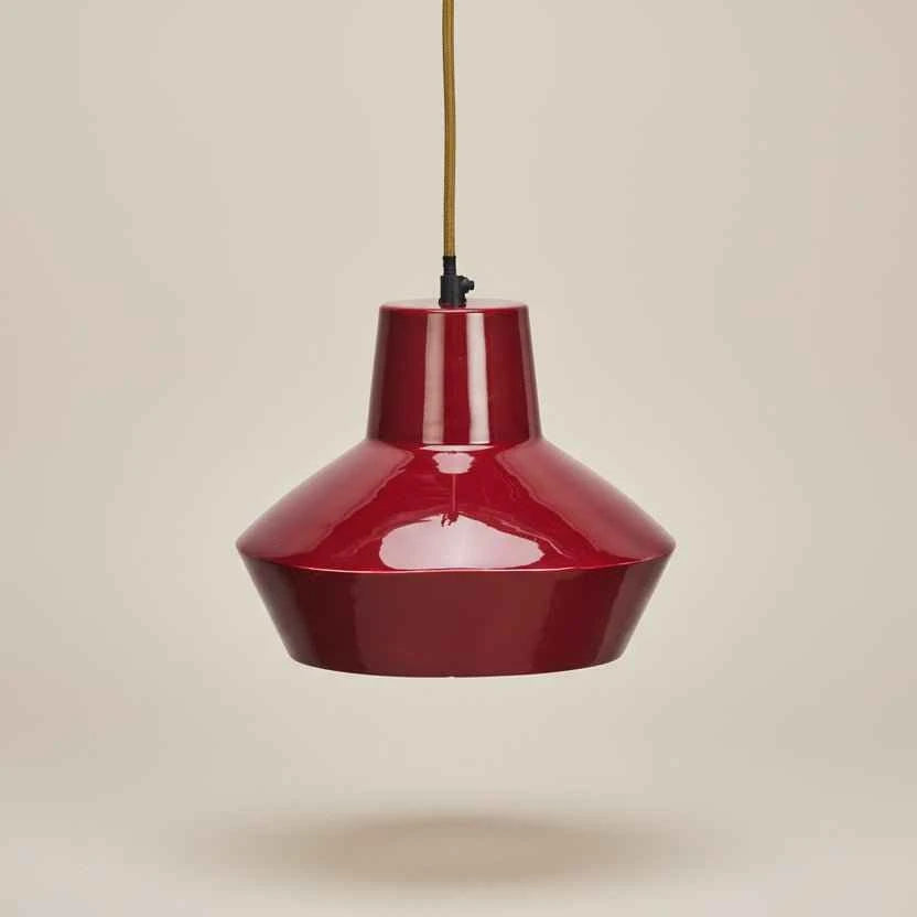 Raspberry contemporary ceiling light with a modern sculptural design and elegant finish.