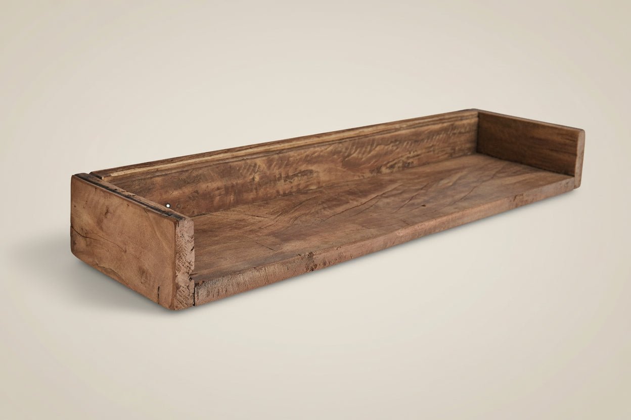 Reclaimed Vintage Wooden Shelve - stoneandbeige