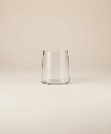 Recycled Clear Drinking Glass - stoneandbeige